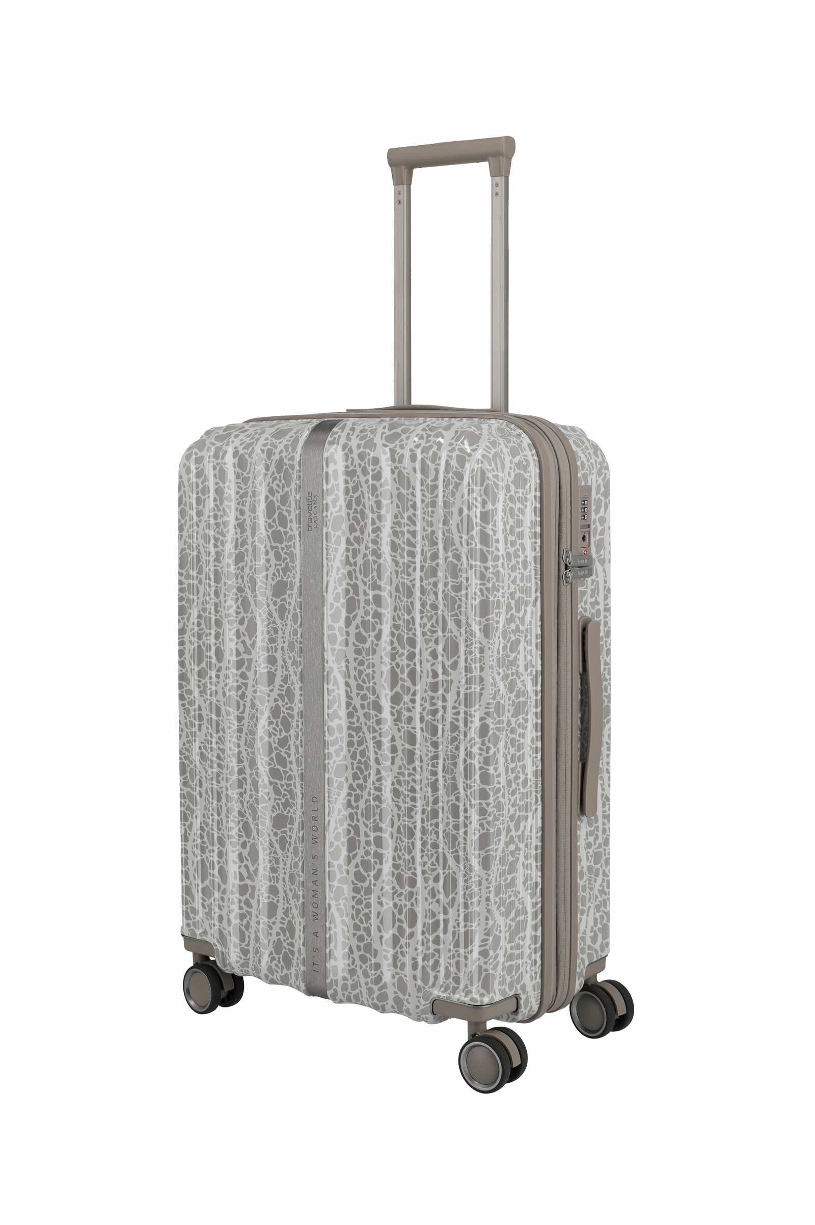 Travelite Lascana Edition ABS M 65 cm mit 4 Rollen Champagner