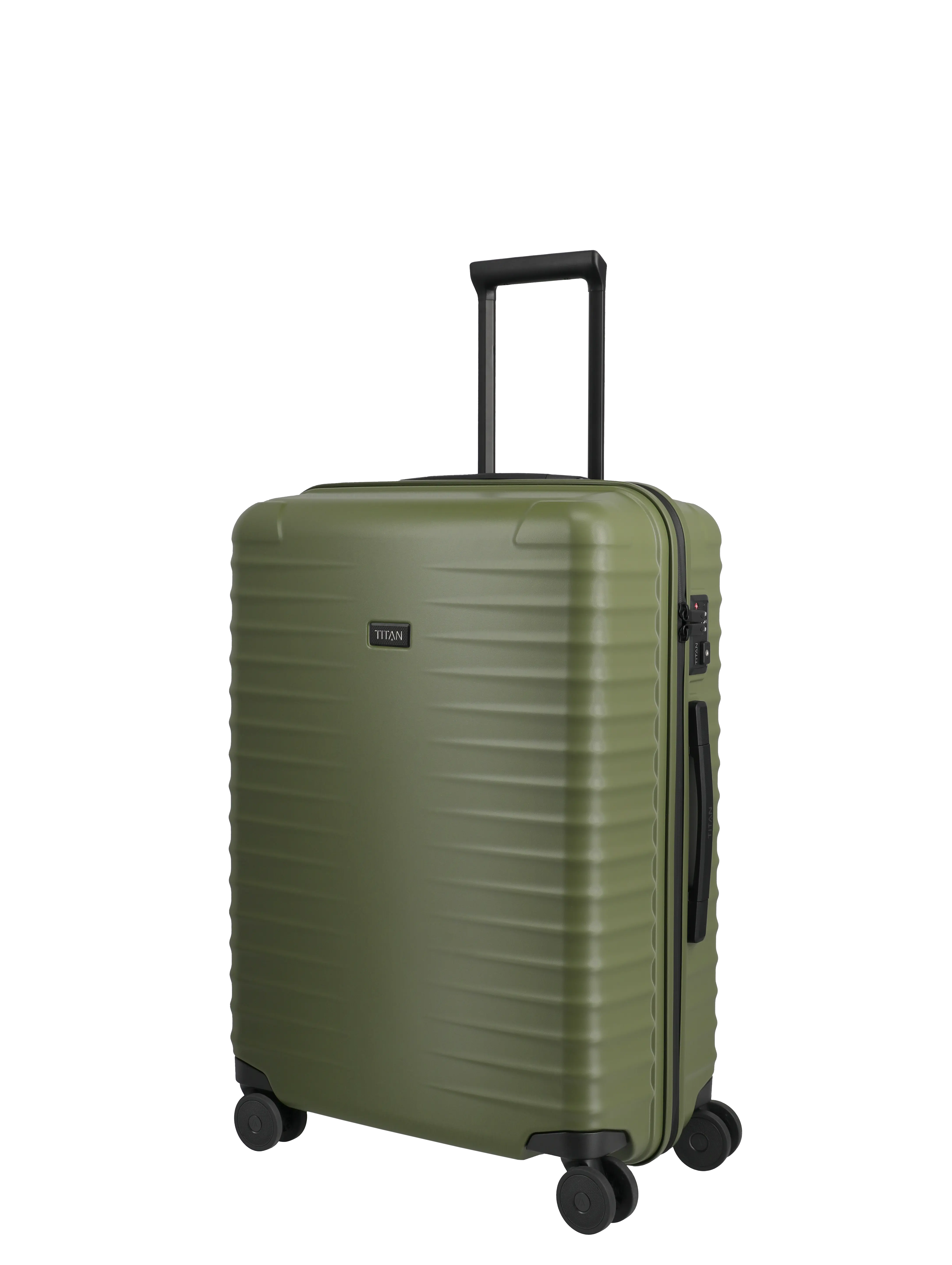 TITAN Trolley UPGRADE M+ 69 cm mit 4 Rollen Forest Green