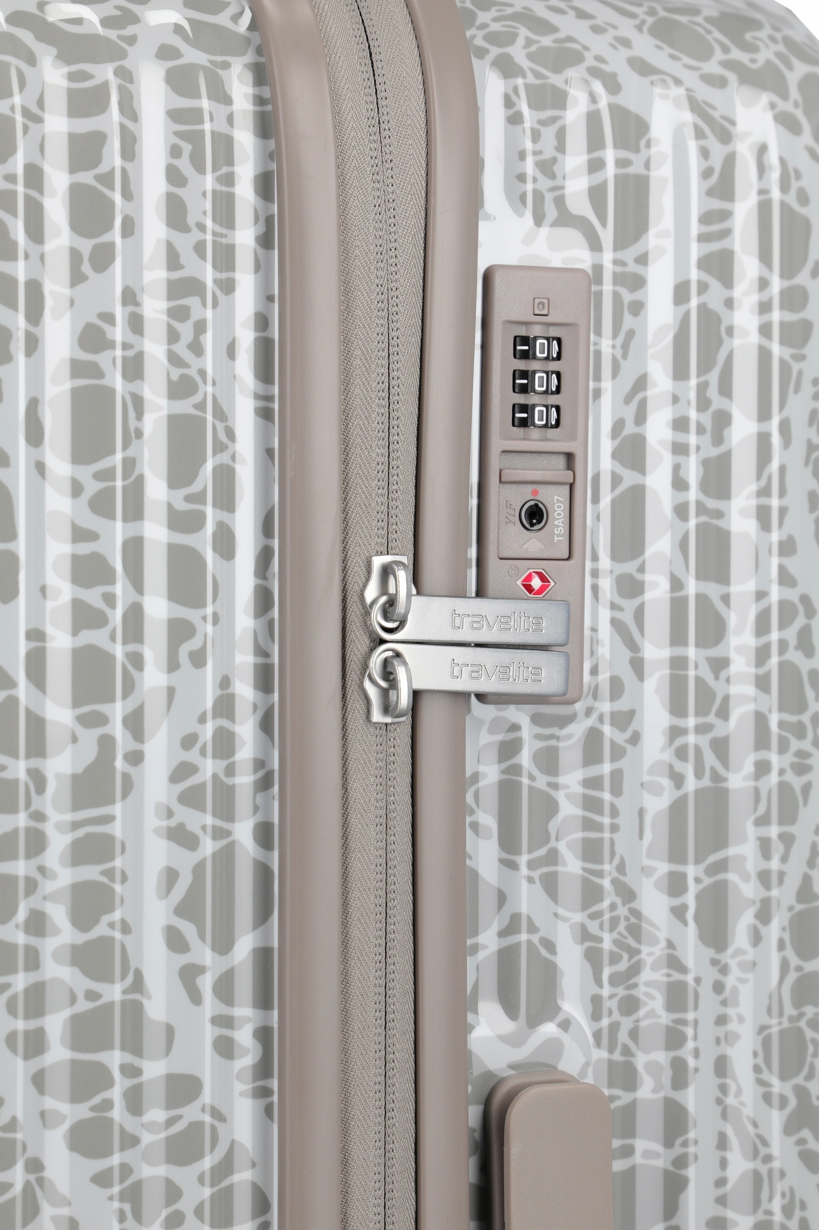 Travelite Lascana Edition ABS M 65 cm mit 4 Rollen Champagner