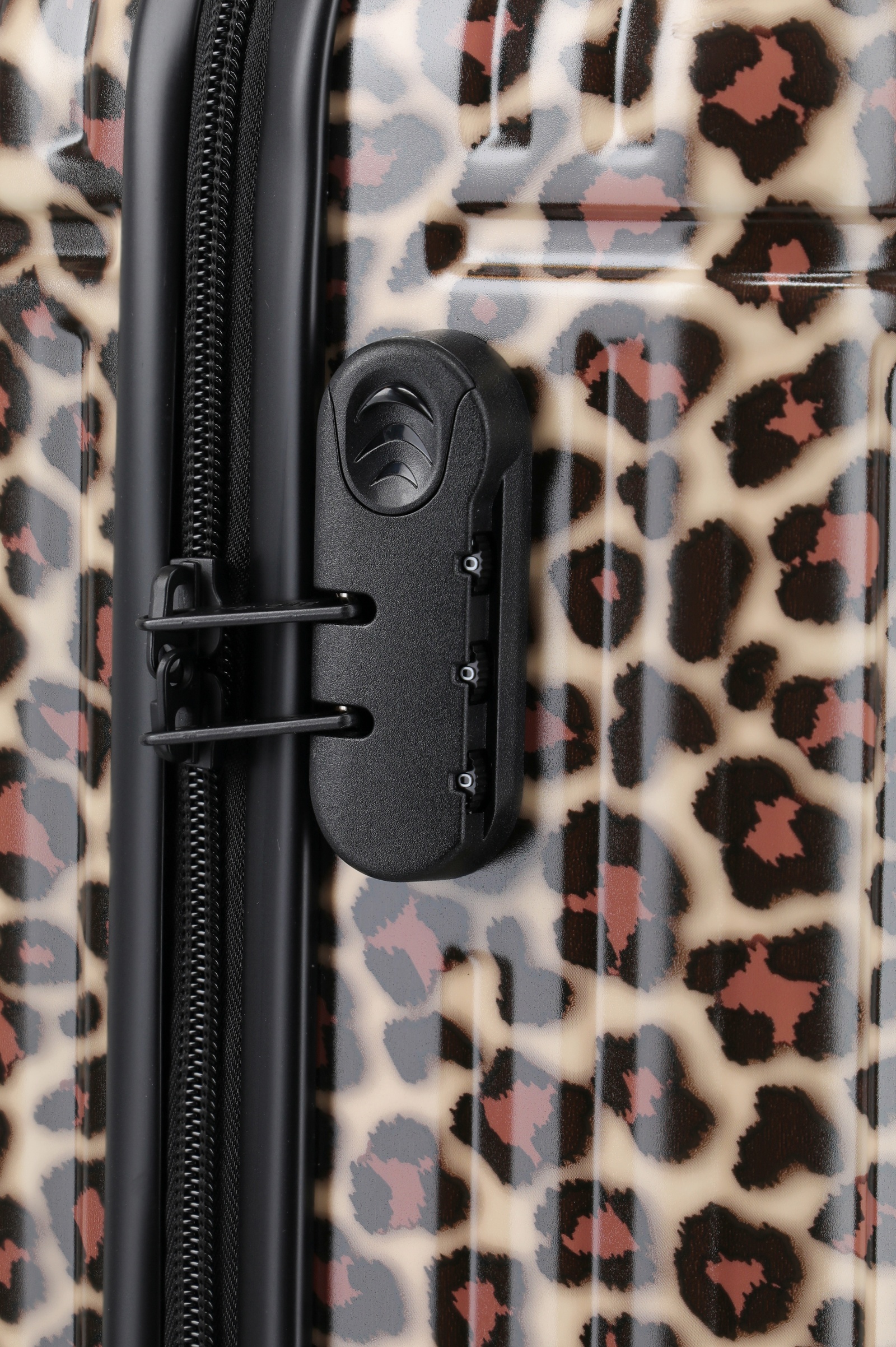 Travelite Trolley Cruise S 55 cm mit 4 Rollen Leopard