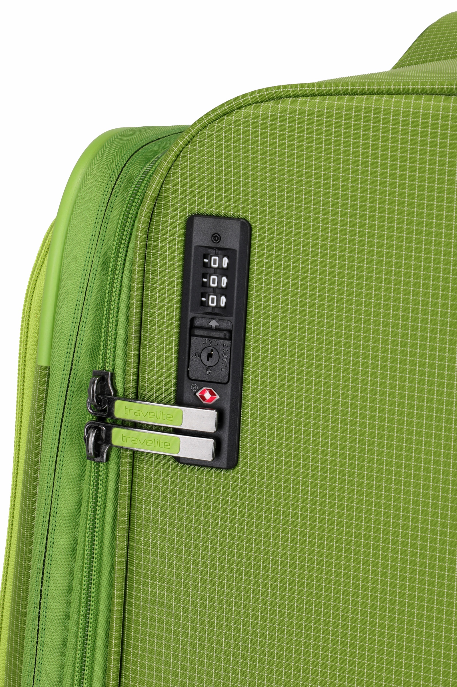 Travelite Trolley Corsiica M 67 cm mit 4 Rollen Fresch Green