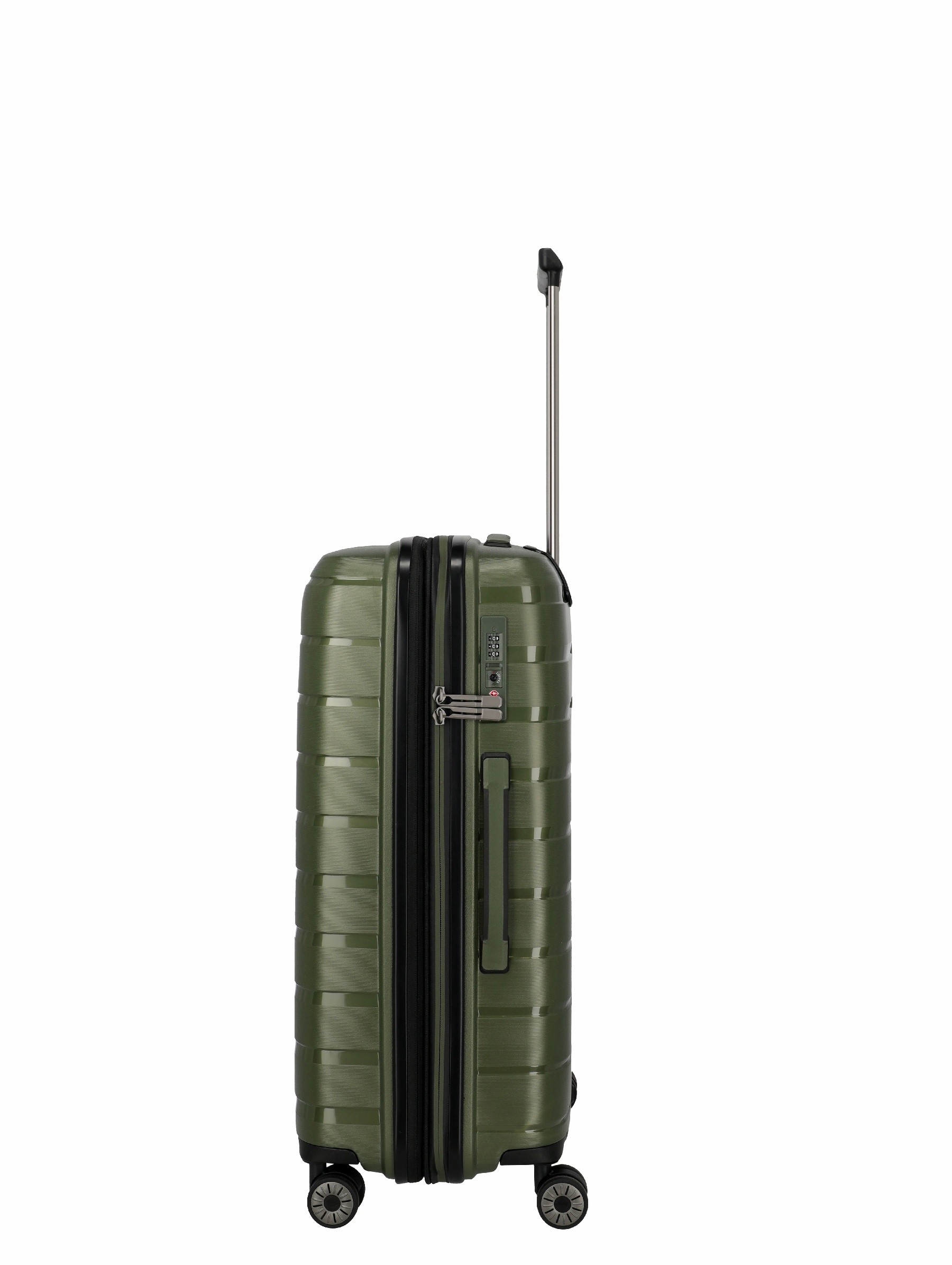 Travelite Koffer Air Base 4 Rollen Trolley M 67  cm Olive